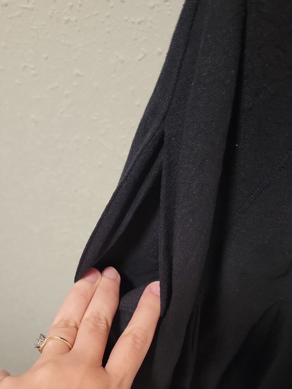 Rachel Zoe Black Sleeveless Maxi Gown Linen/Viscose Sz 8 - Picture 4 of 9